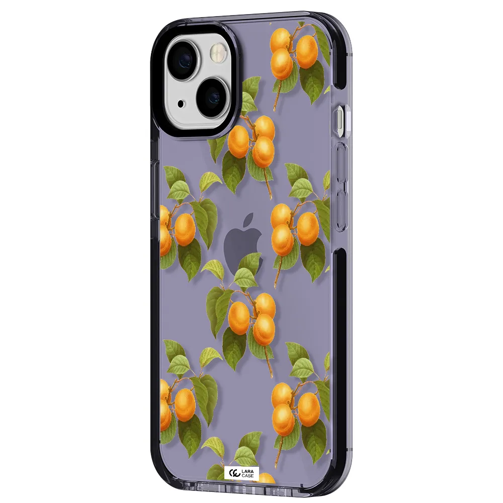Apricot Apple iPhone 13 impact Lilac Case