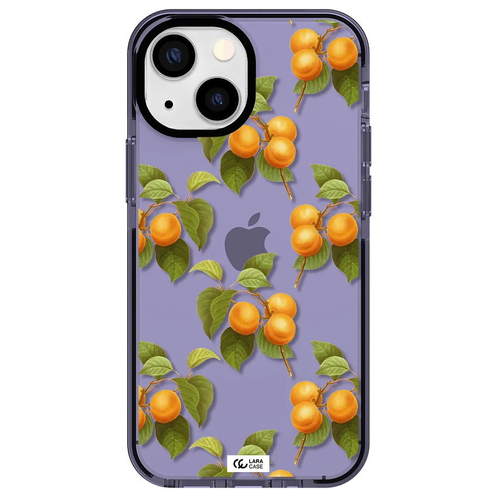Apricot Apple iPhone 13 mini impact Lilac Case