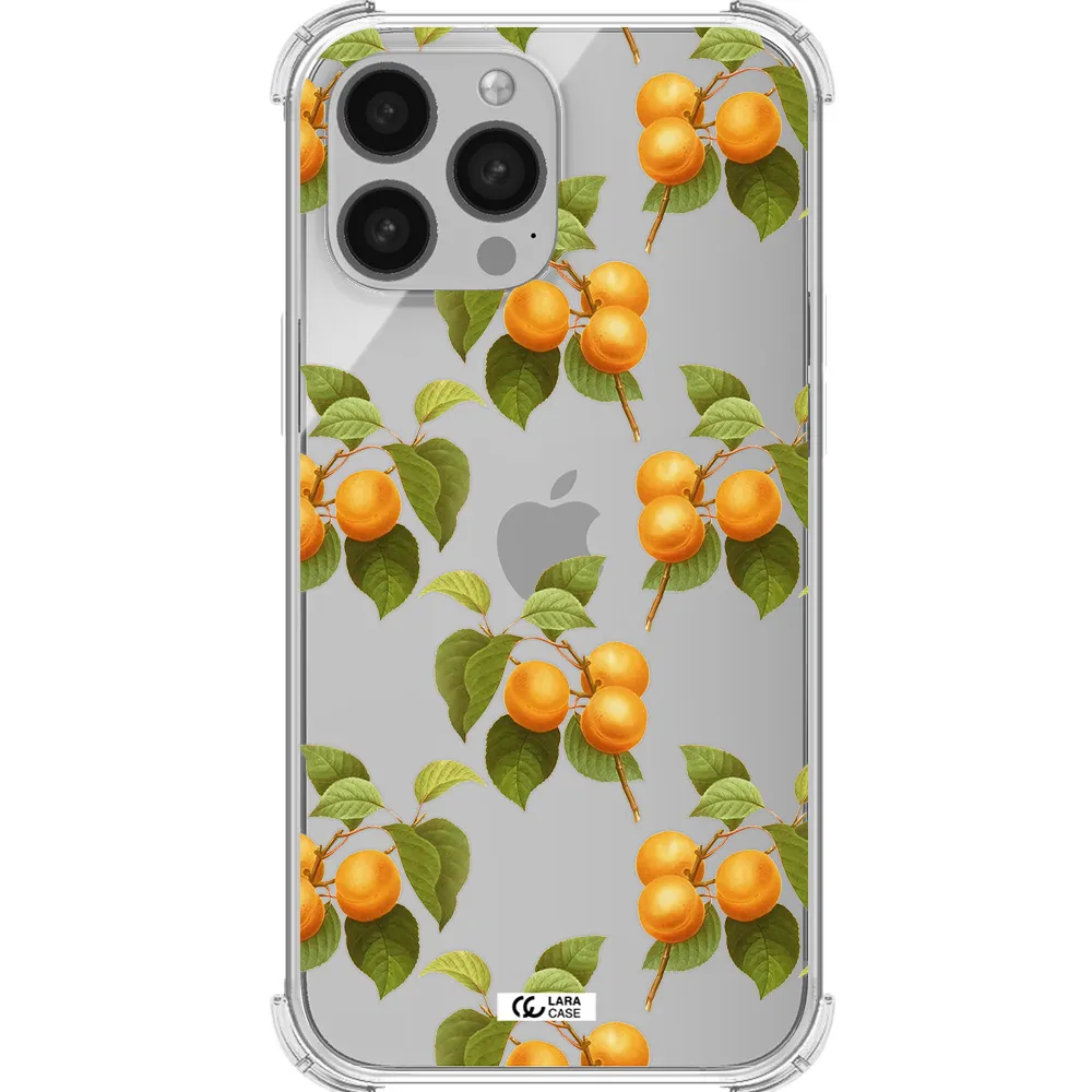 Apricot Apple iPhone 13 Pro Clear PC Case