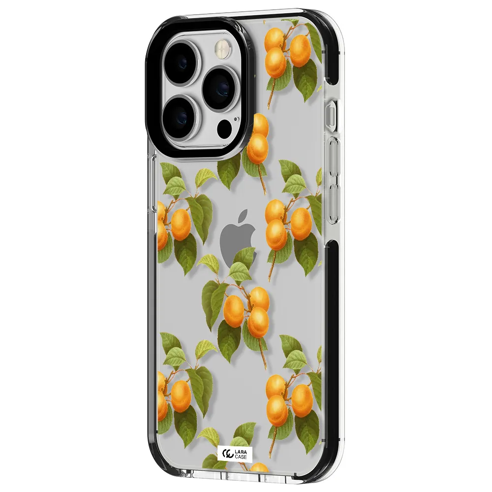 Apricot Apple iPhone 13 Pro impact black border Case