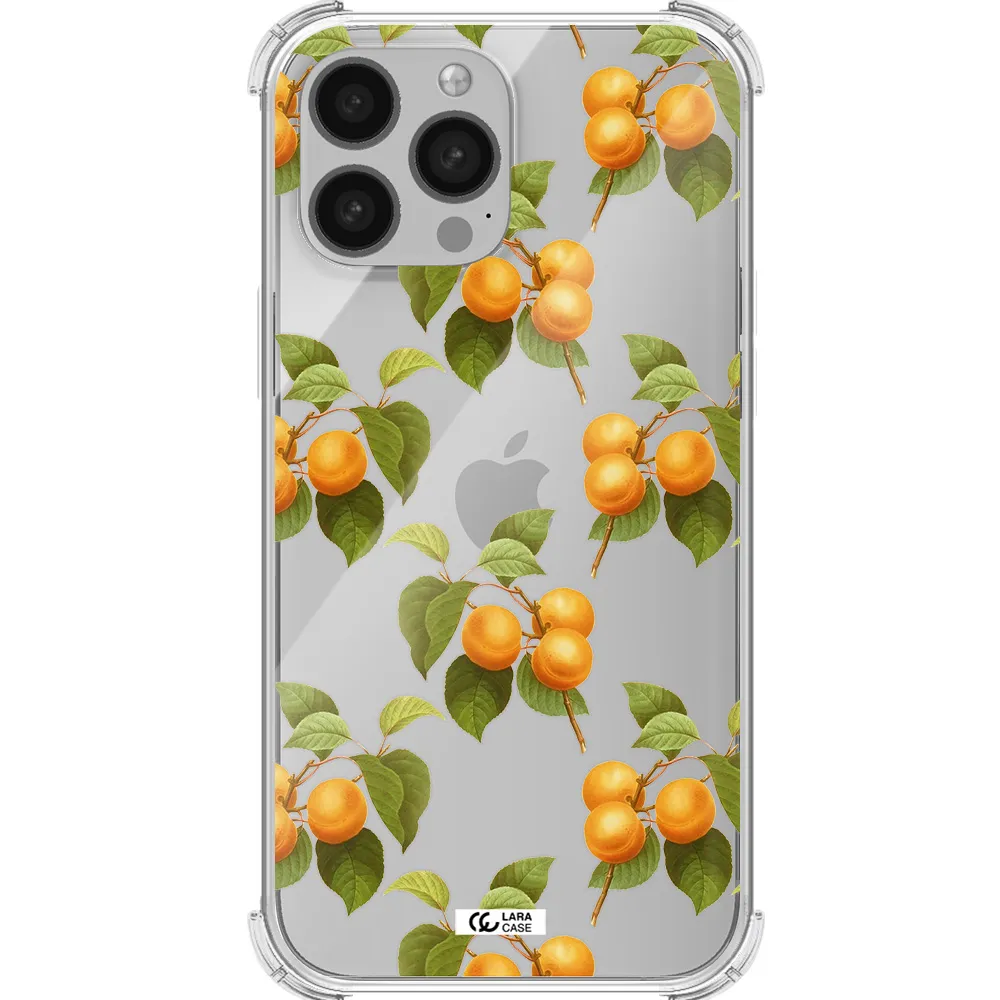 Apricot Apple iPhone 13 Pro Max Clear PC Case