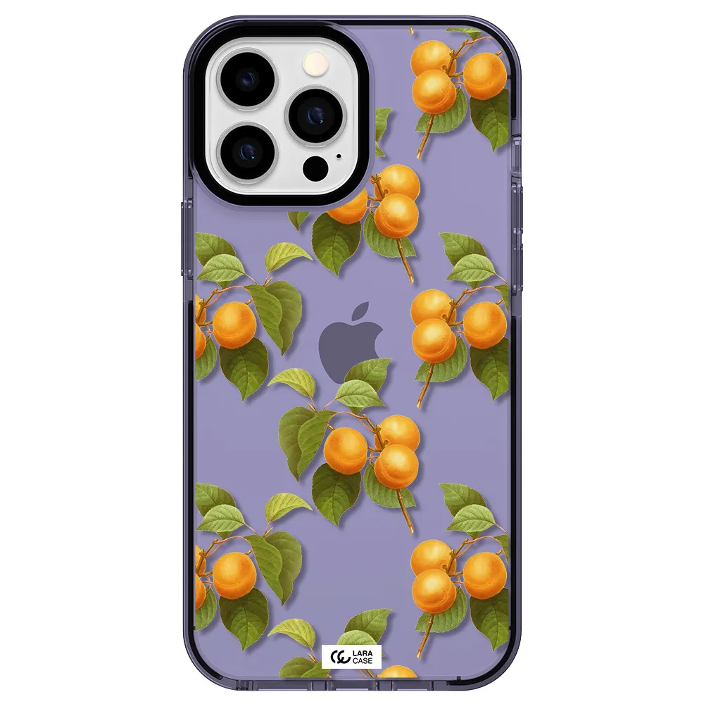 Apricot Apple iPhone 13 Pro Max impact Lilac Case