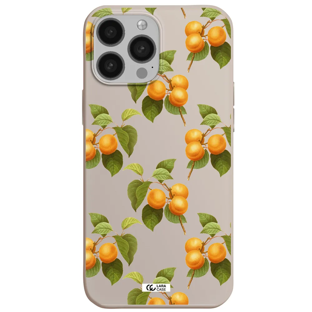 Apricot Apple iPhone 13 Pro Silicone Stone Case