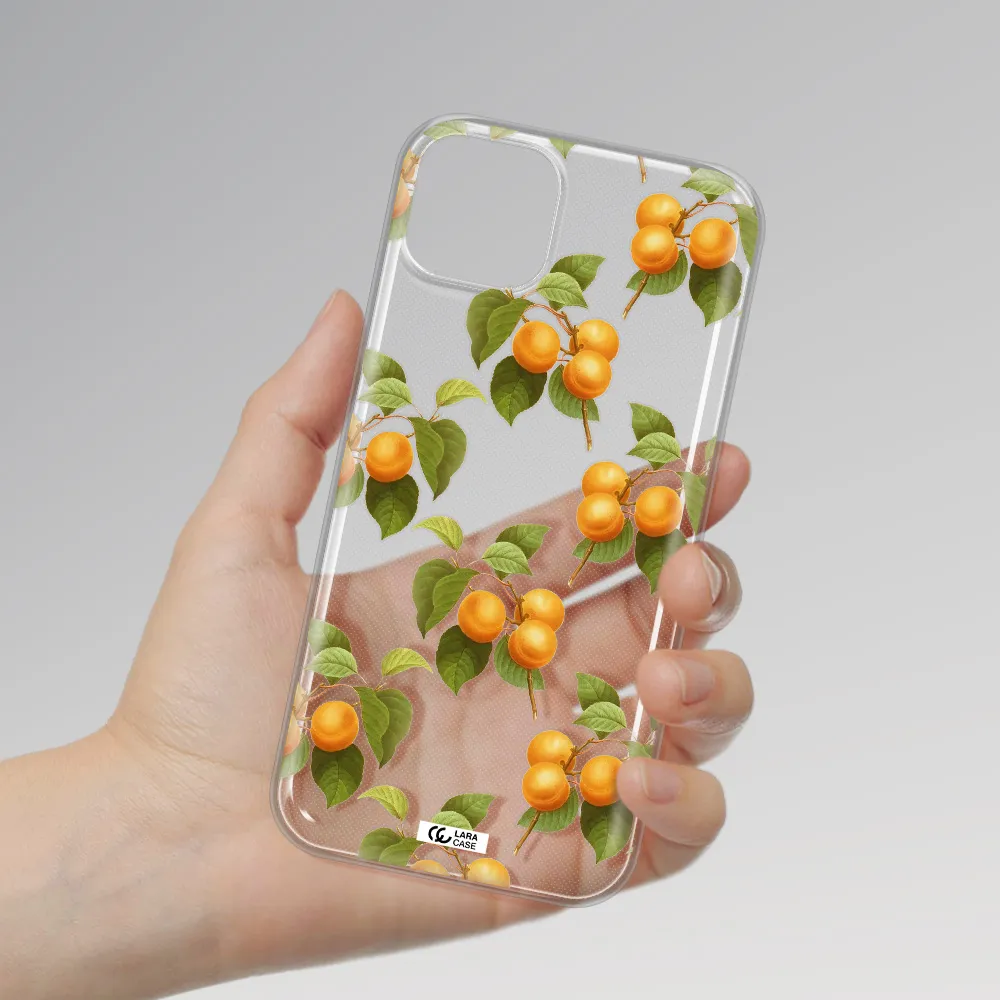 Apricot Apple iPhone 14 Clear TPU Case