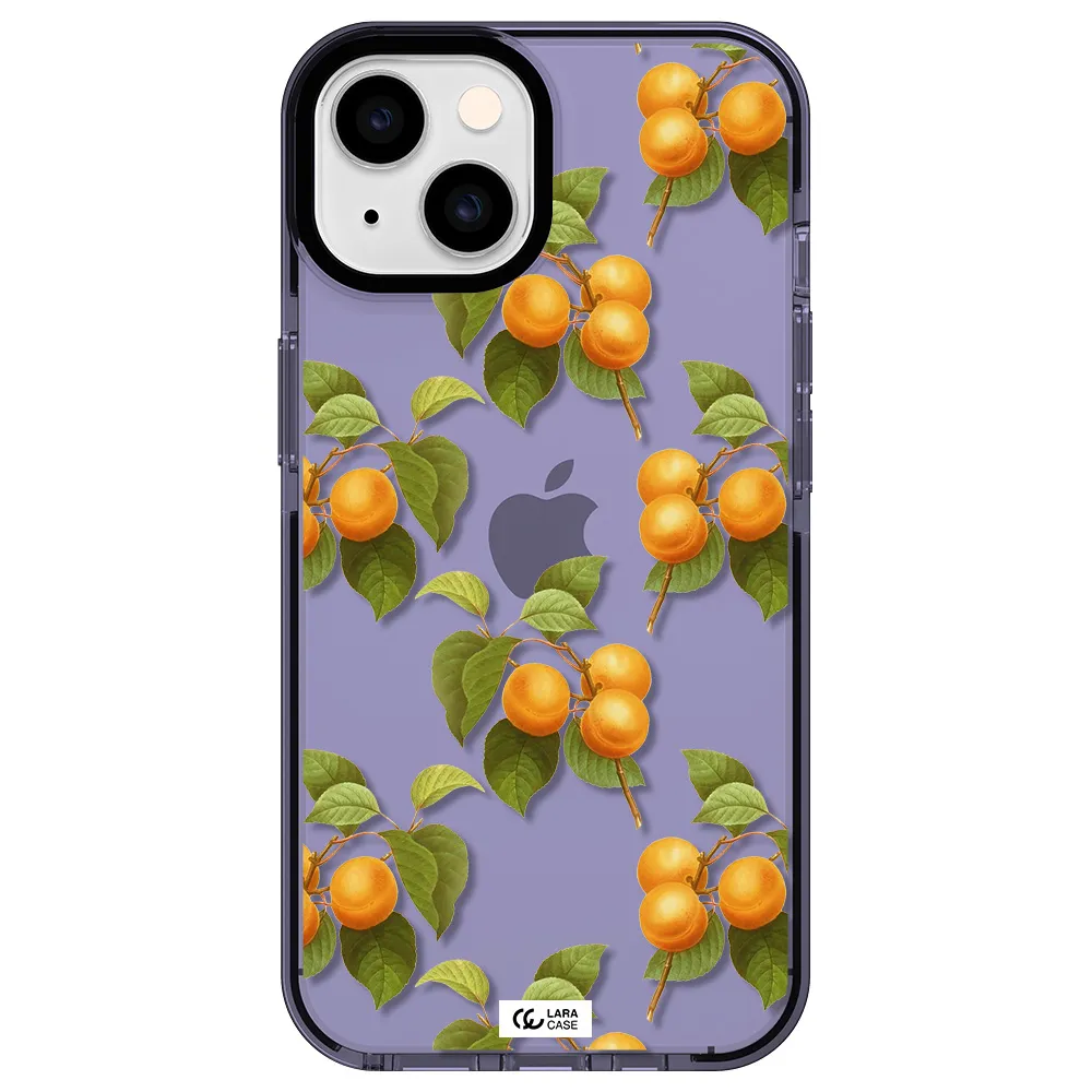 Apricot Apple iPhone 14 impact Lilac Case