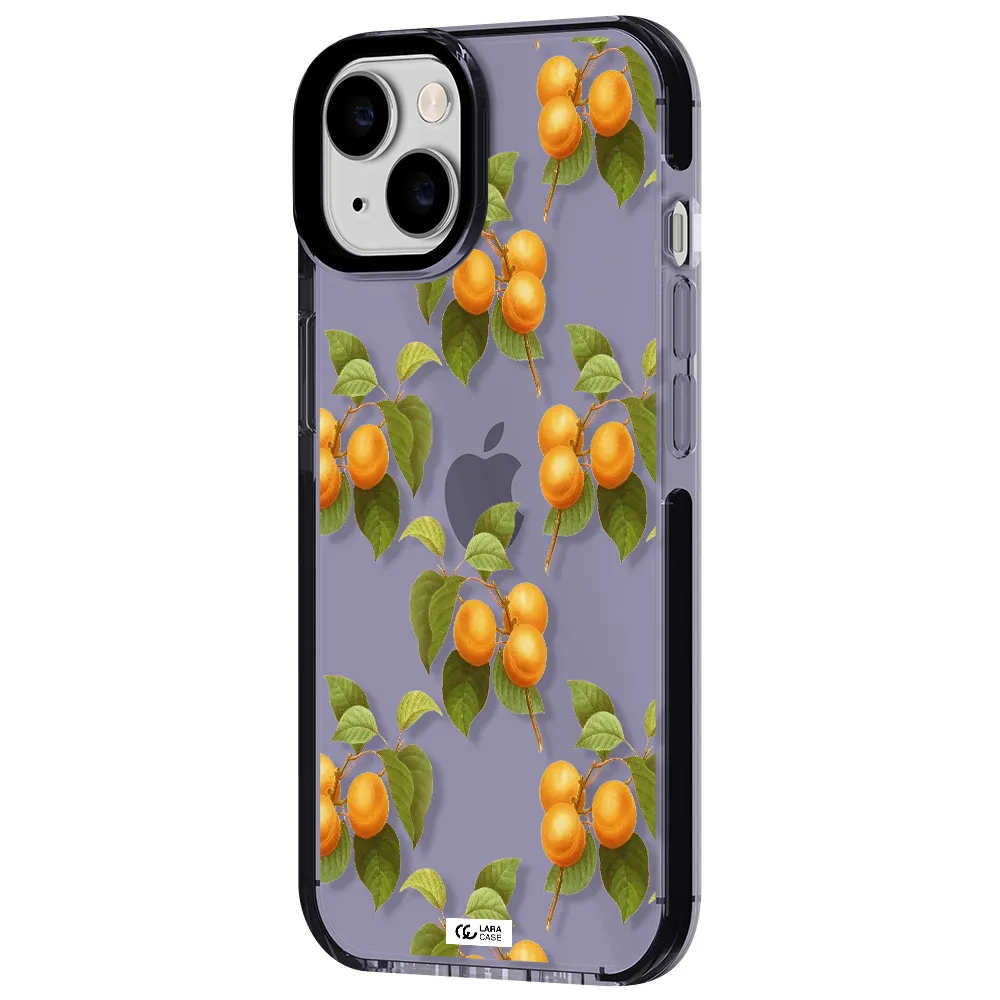 Apricot Apple iPhone 14 impact Lilac Case