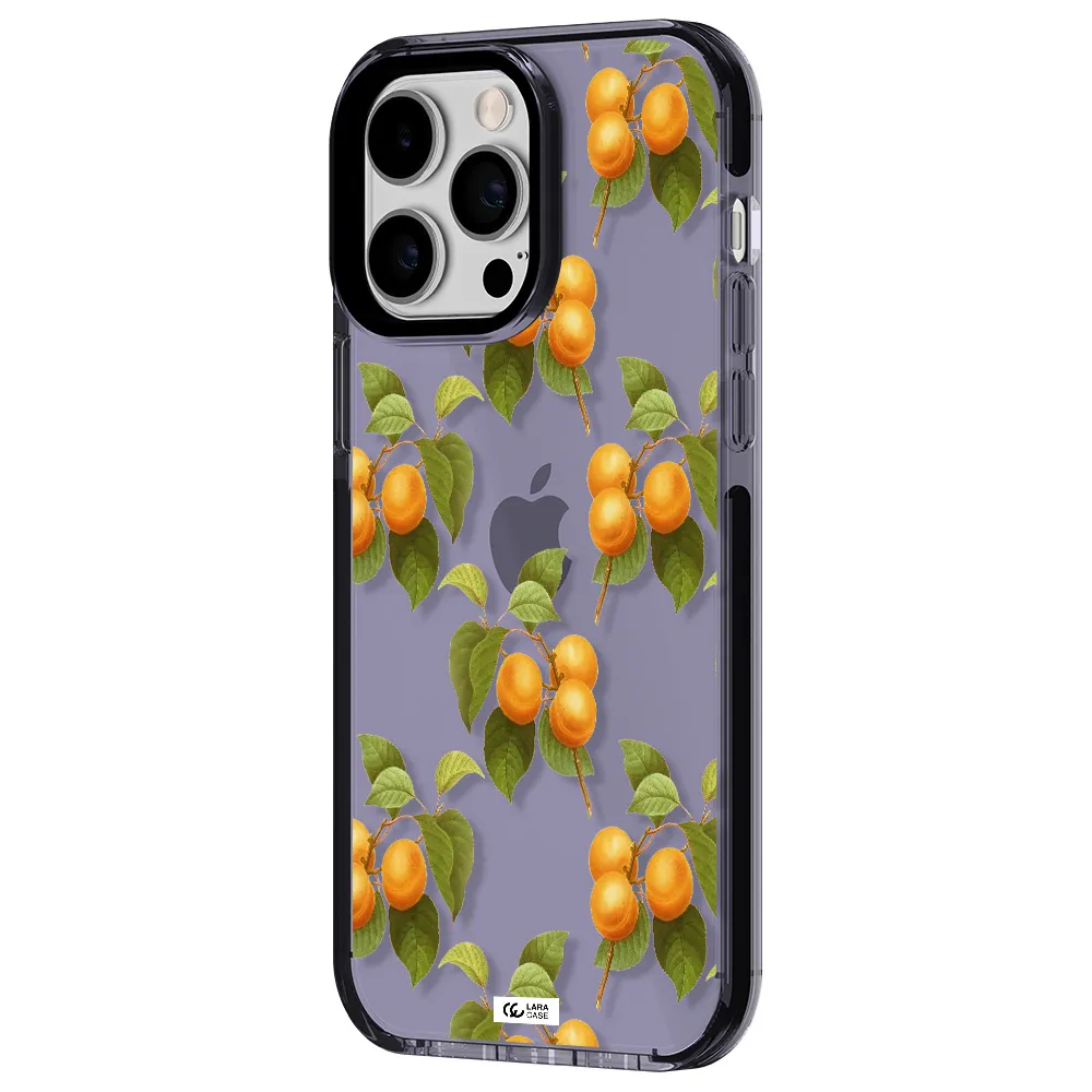 Apricot Apple iPhone 15 Pro impact Lilac Case