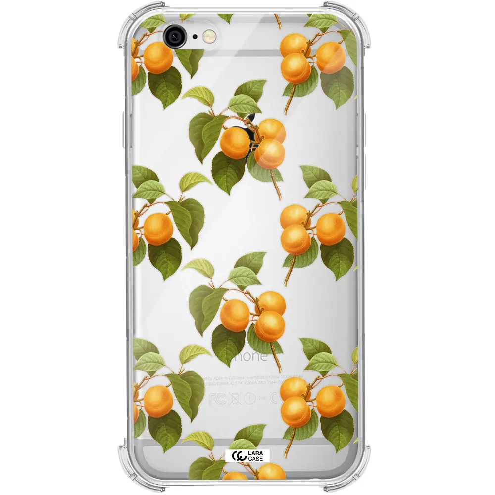 Apricot Apple iPhone 6 Clear PC Case