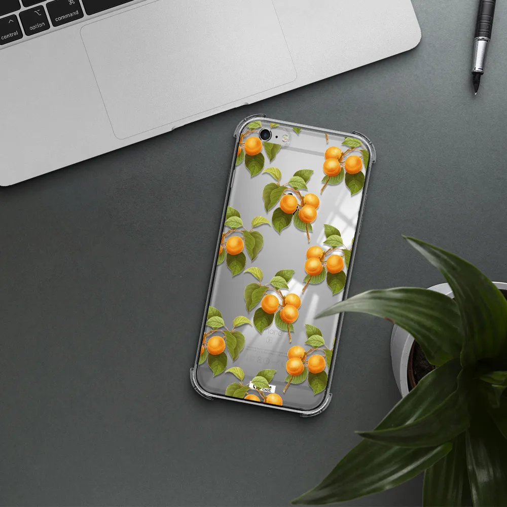 Apricot Apple iPhone 6S Clear PC Case