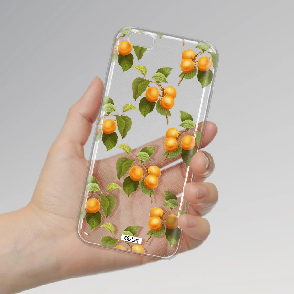 Apricot Apple iPhone 6S Clear TPU Case