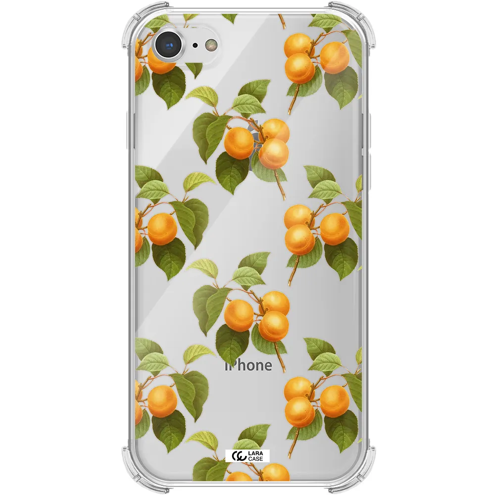 Apricot Apple iPhone 7 Clear PC Case
