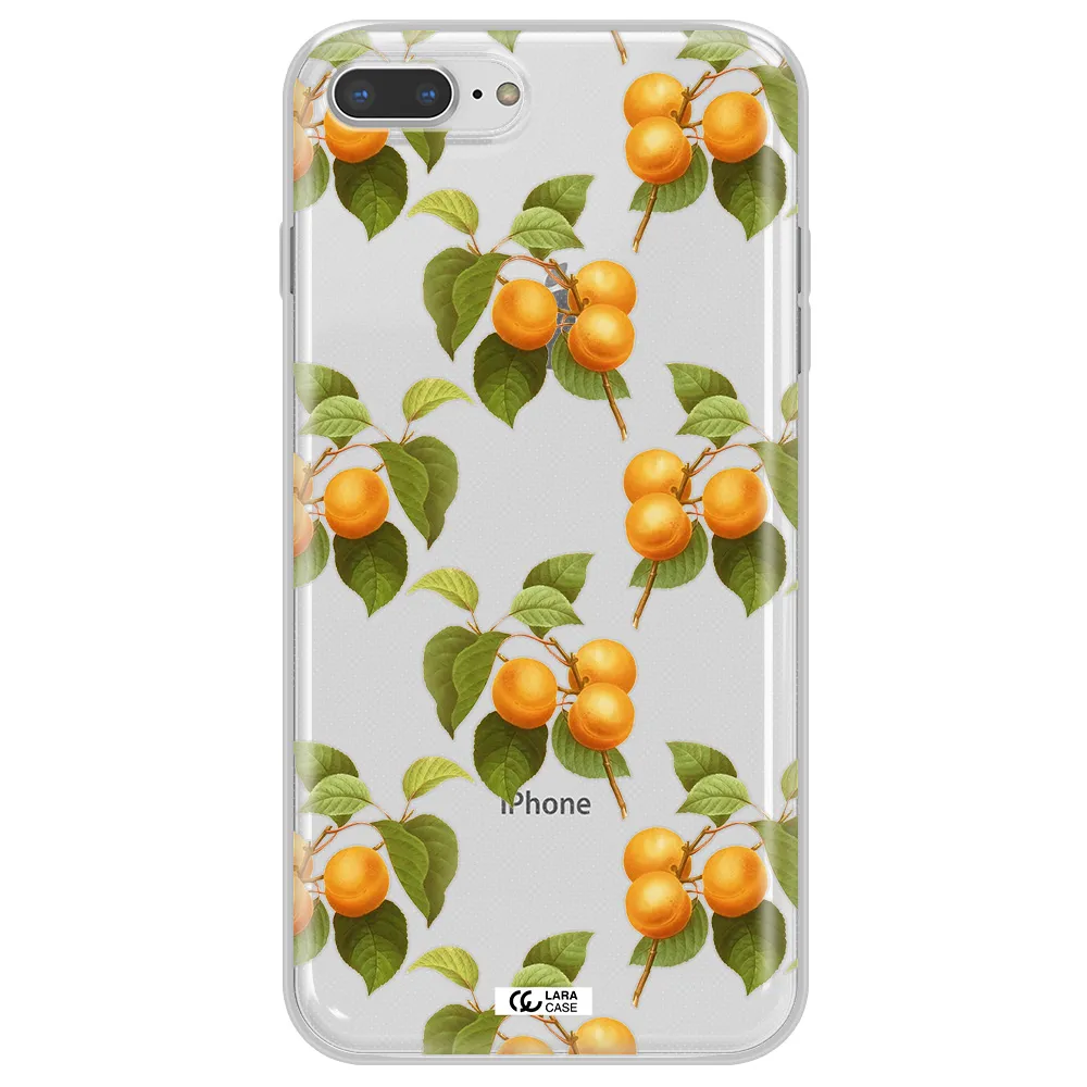 Apricot Apple iPhone 7 plus Clear TPU Case