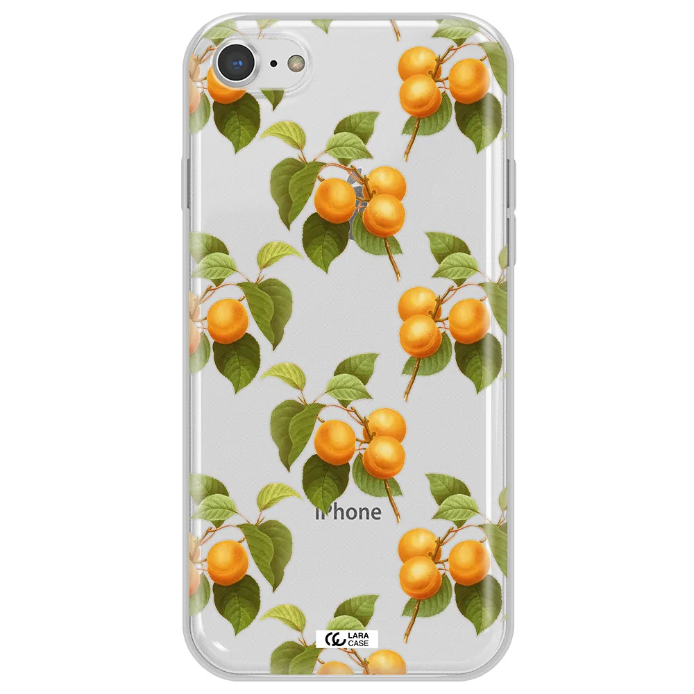 Apricot Apple iPhone 8 Clear TPU Case