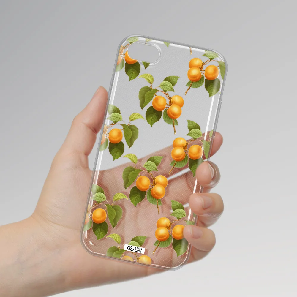 Apricot Apple iPhone 8 Clear TPU Case