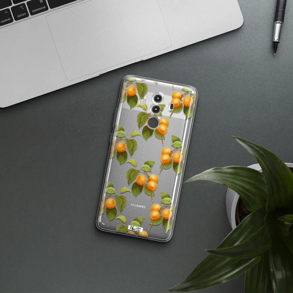 Apricot Huawei Mate 10 Clear TPU Case