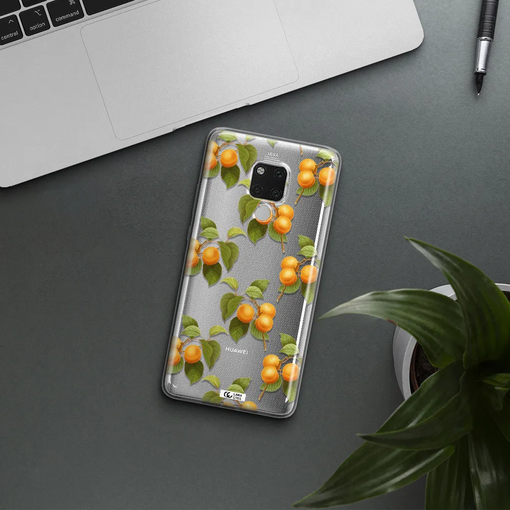 Apricot Huawei Mate 20X Clear TPU Case