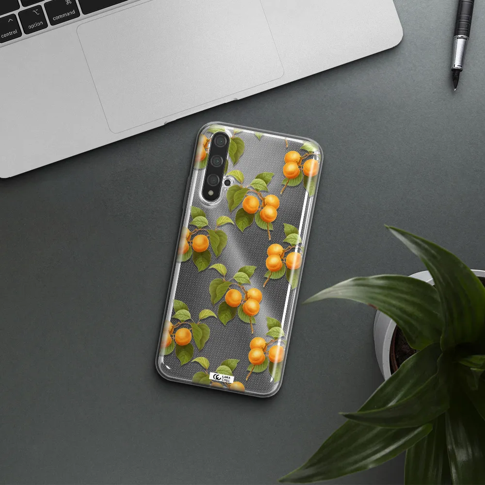 Apricot Huawei Nova 5t Clear TPU Case