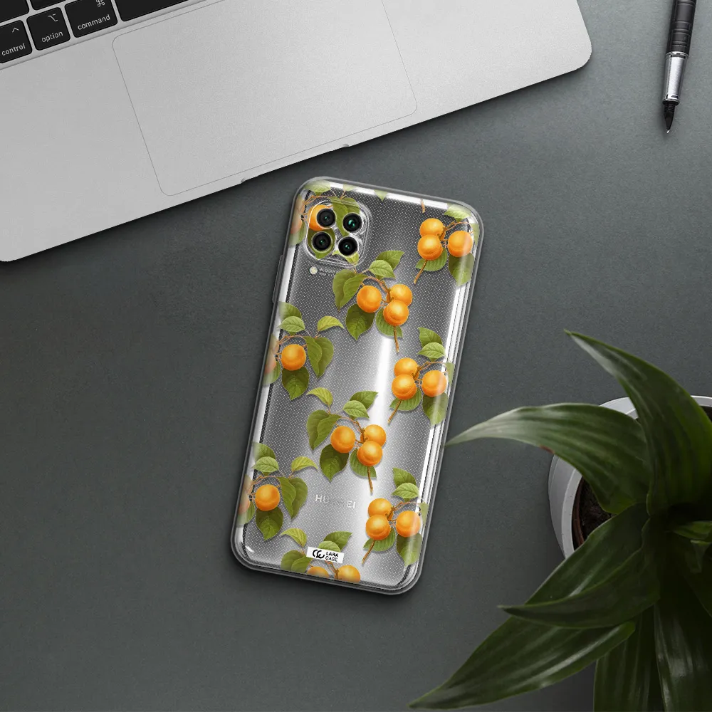 Apricot Huawei Nova 7I Clear Tpu Case