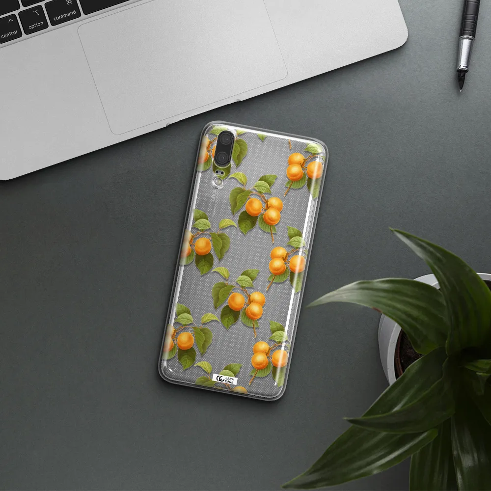 Apricot Huawei P20 Clear TPU Case