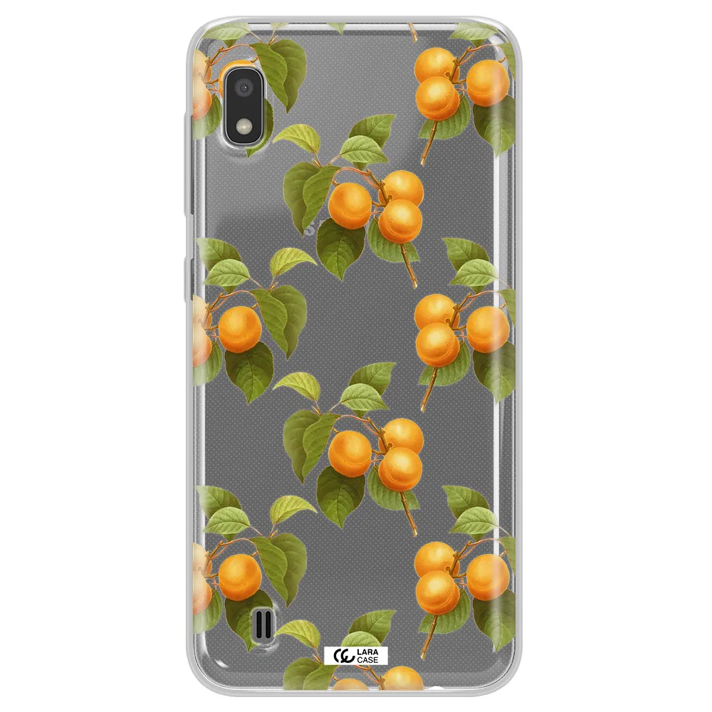 Apricot Samsung A10 Clear TPU Case