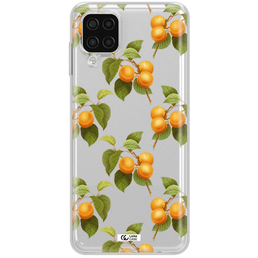 Apricot Samsung A12 4g Clear TPU Case