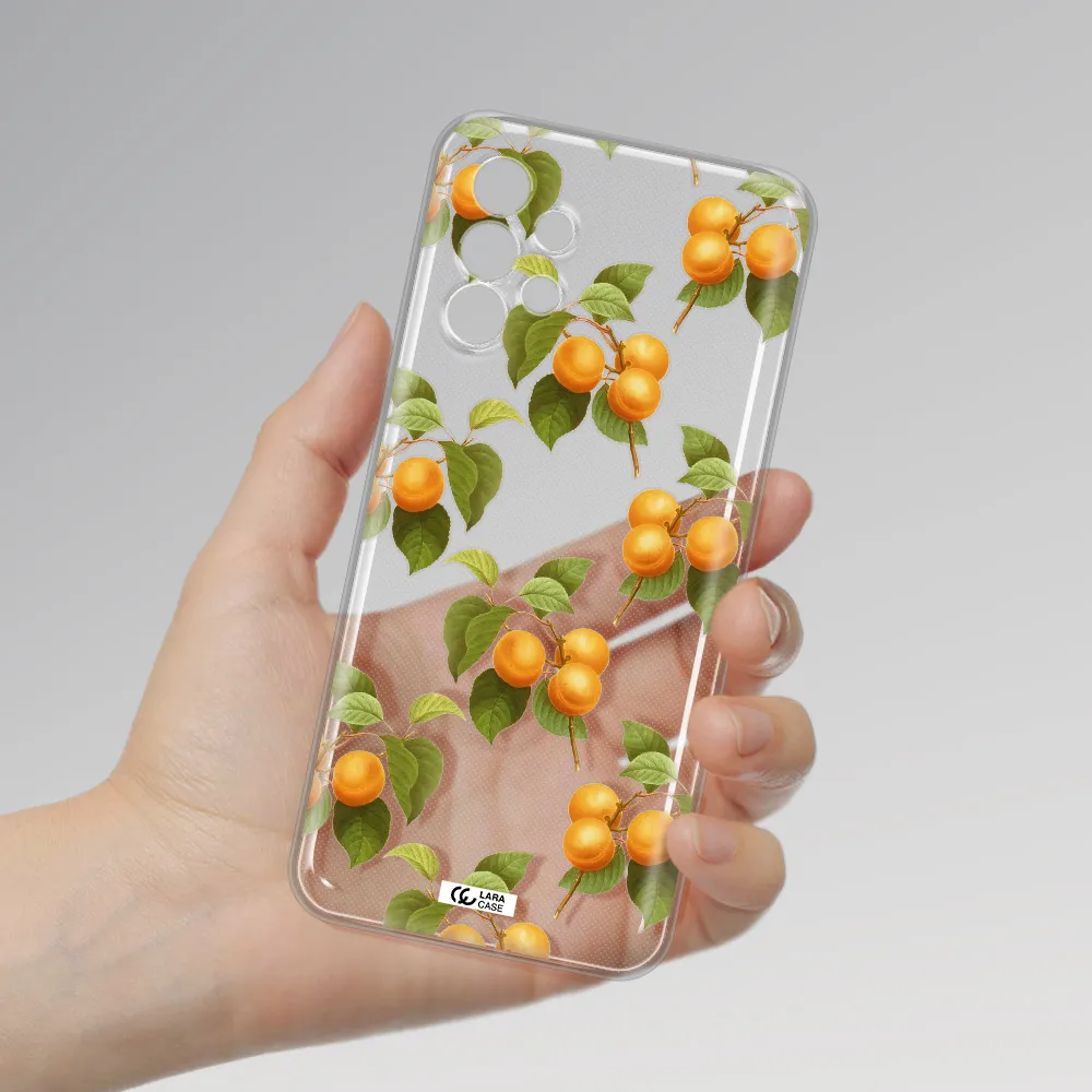Apricot Samsung A13 4g Clear TPU Case