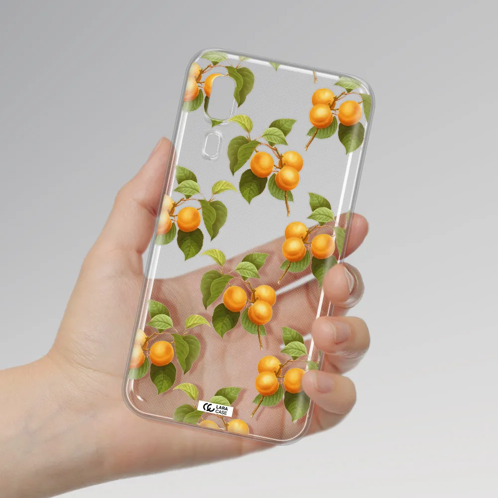 Apricot Samsung A2 Core Clear TPU Case