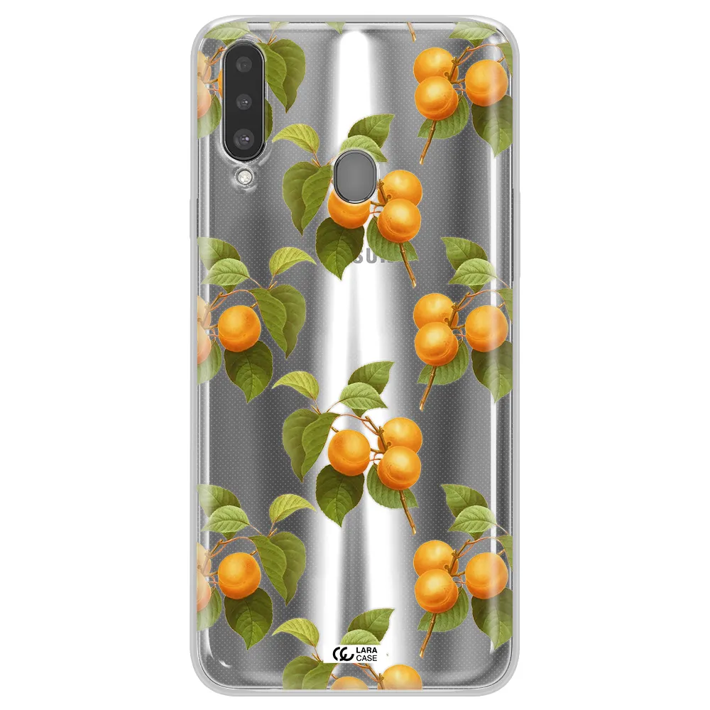 Apricot Samsung A20S Clear TPU Case