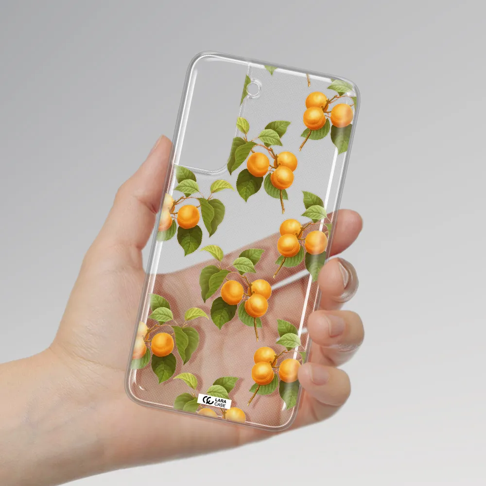 Apricot Samsung A21 Fe Clear TPU Case