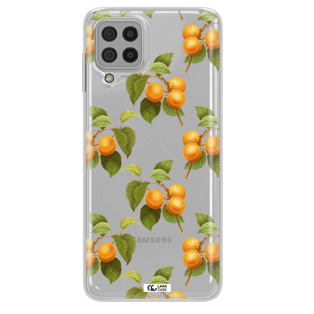 Apricot Samsung A22 4g Clear TPU Case