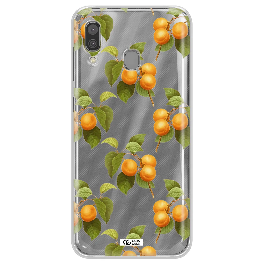 Apricot Samsung A30 Clear TPU Case