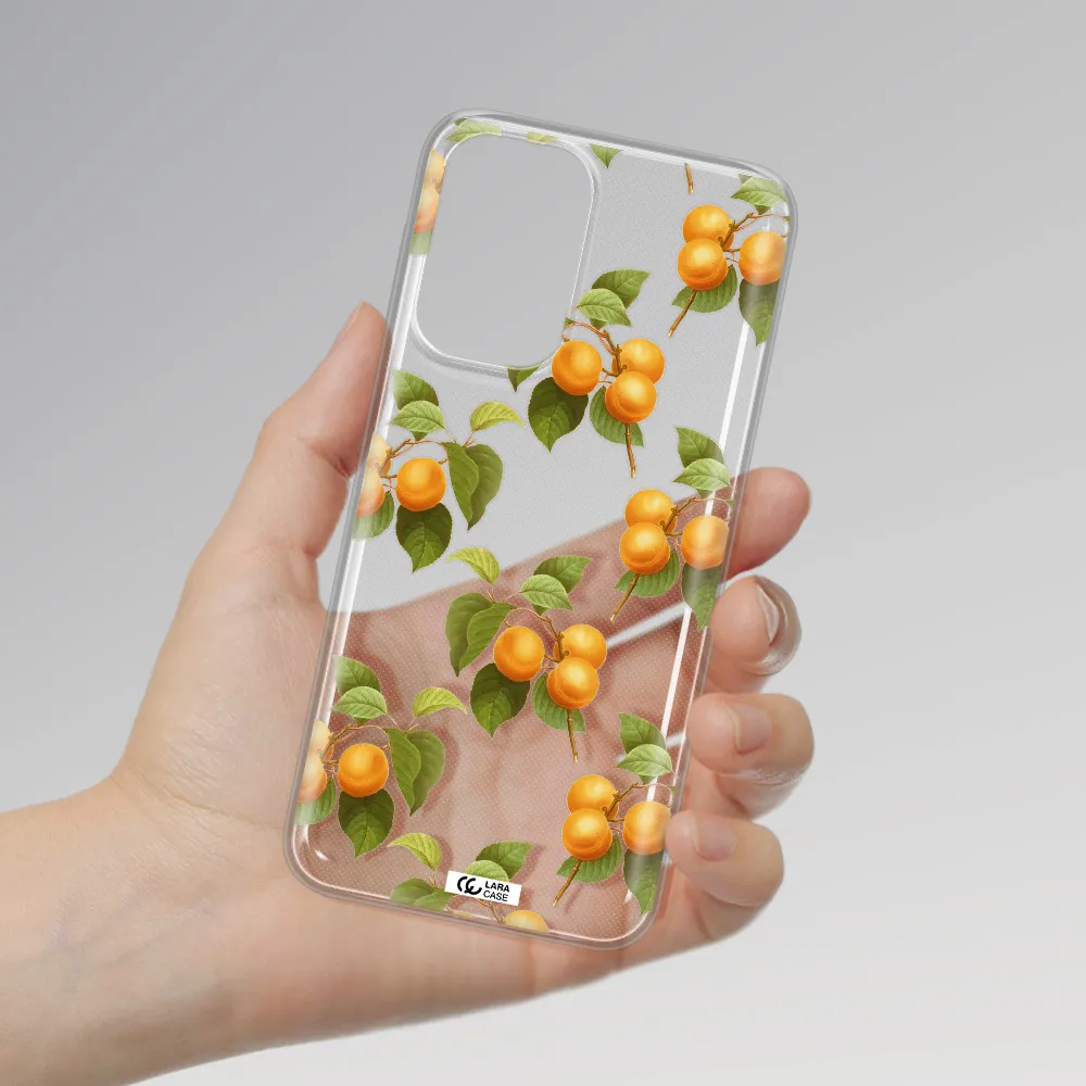 Apricot Samsung A33 Clear TPU Case