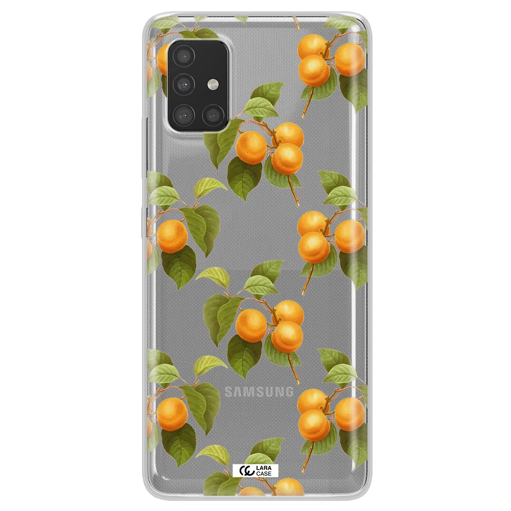 Apricot Samsung A51 Clear TPU Case