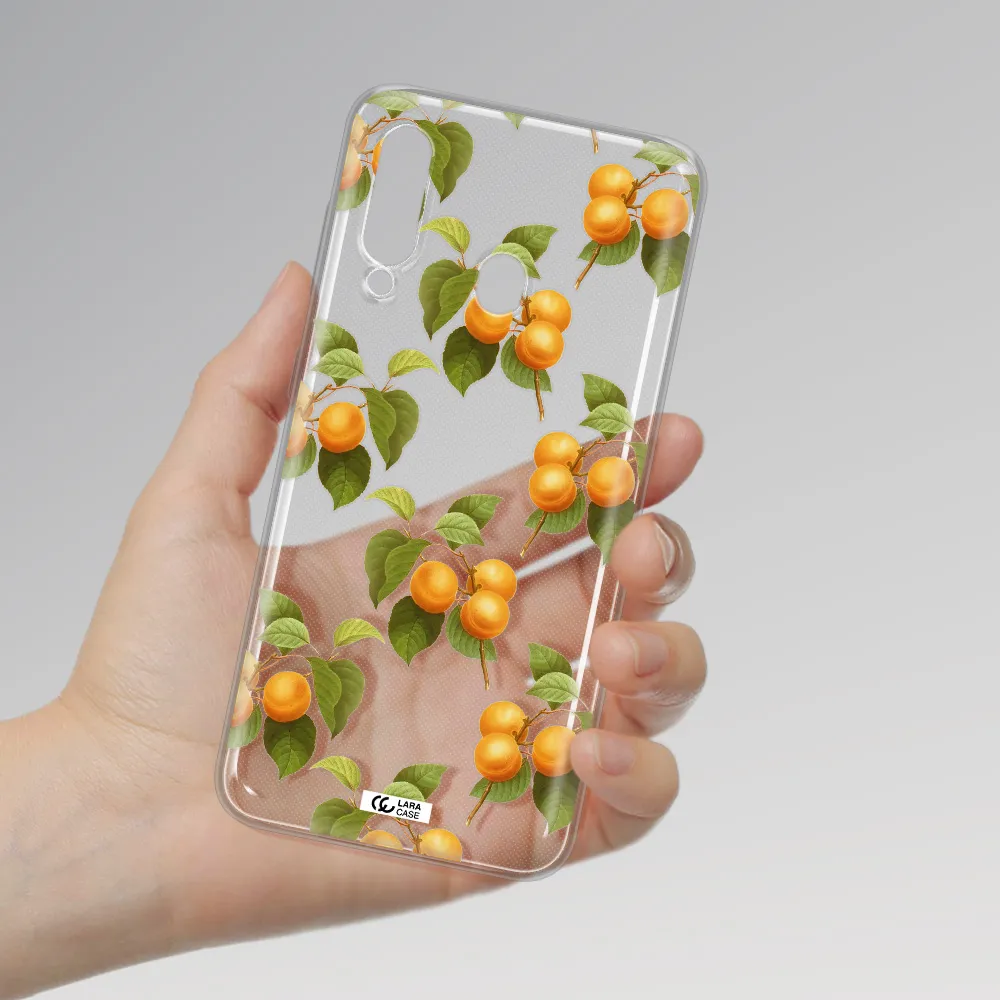Apricot Samsung A60 Clear TPU Case