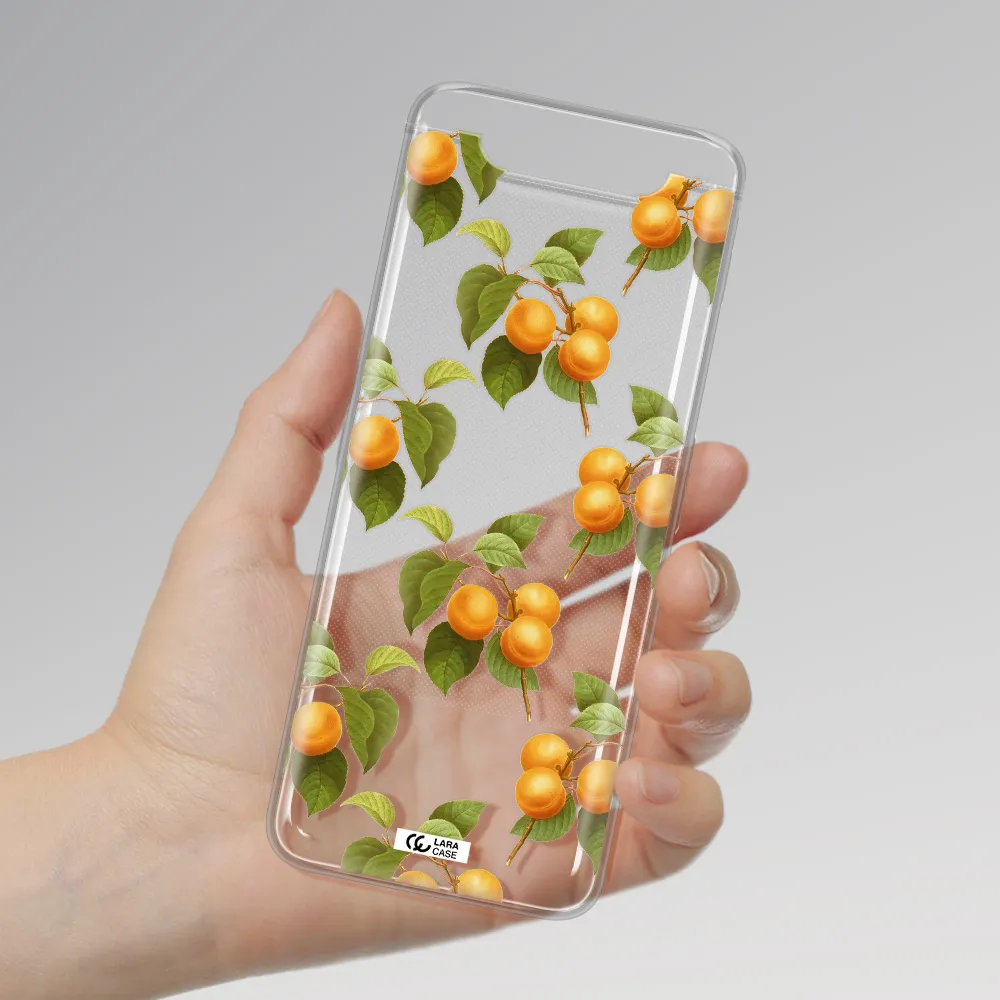 Apricot Samsung A80 Clear TPU Case