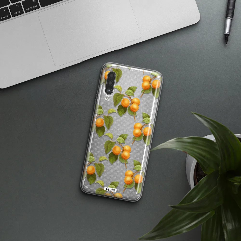 Apricot Samsung A90 Clear TPU Case