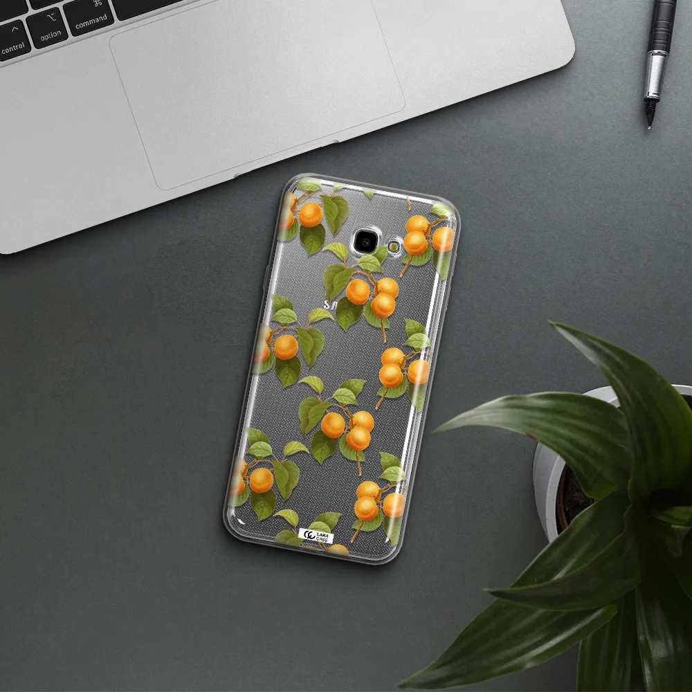 Apricot Samsung J4 Plus Clear TPU Case