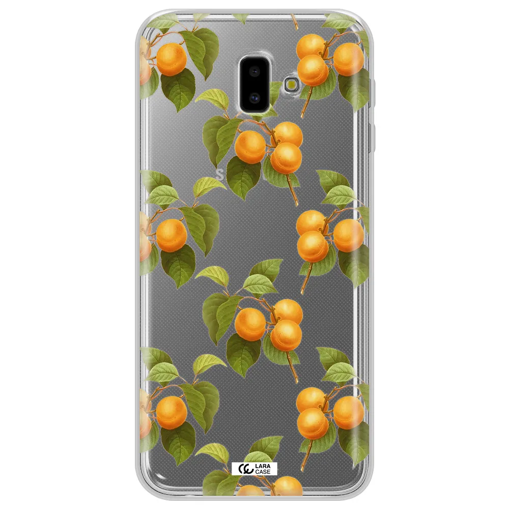 Apricot Samsung J6 Plus Clear TPU Case