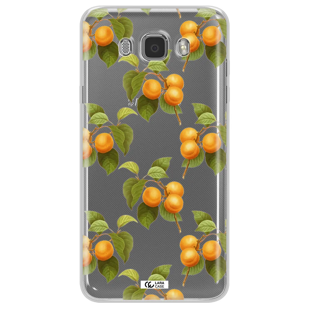 Apricot Samsung J7 2016 Clear TPU Case