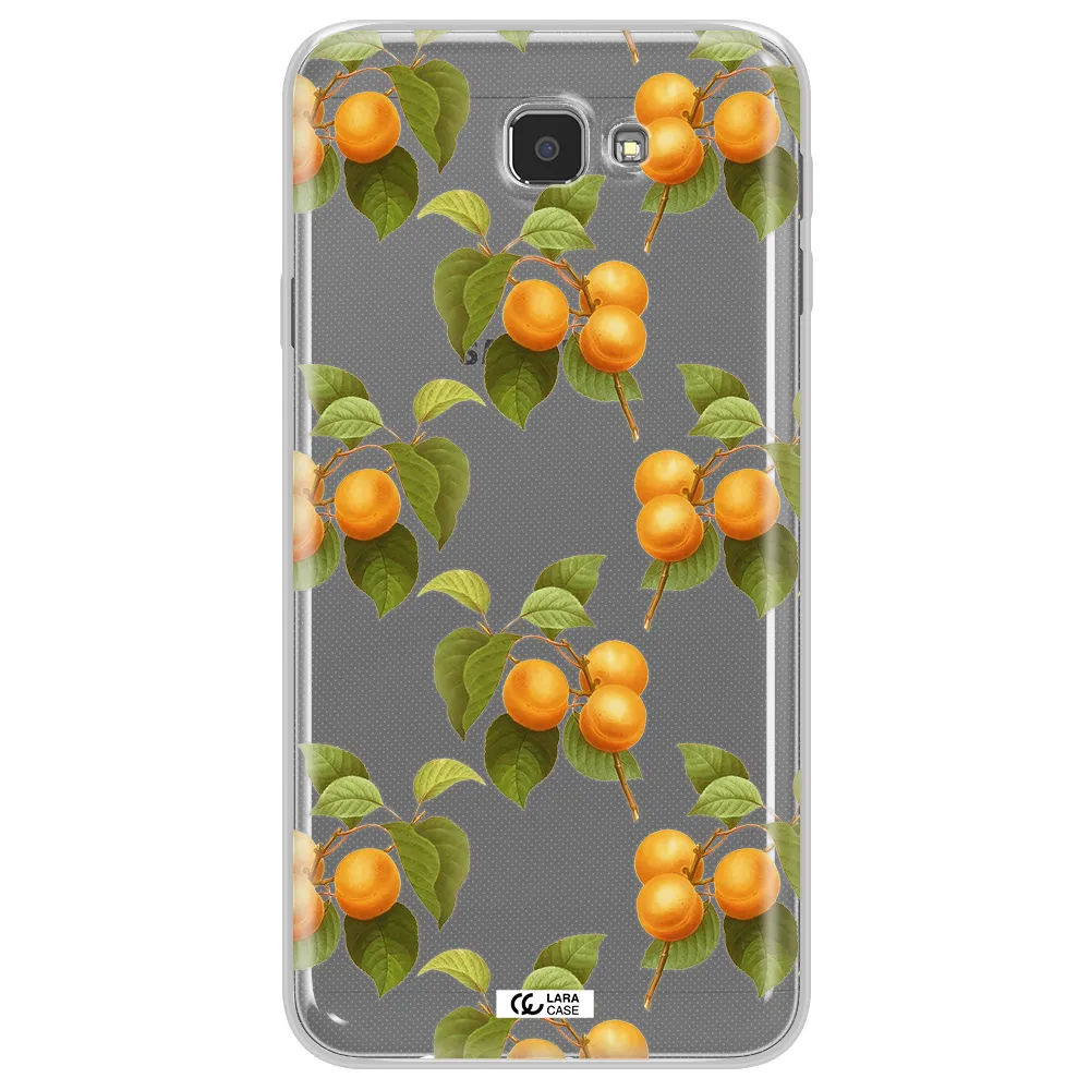 Apricot Samsung J7 Prim Clear TPU Case