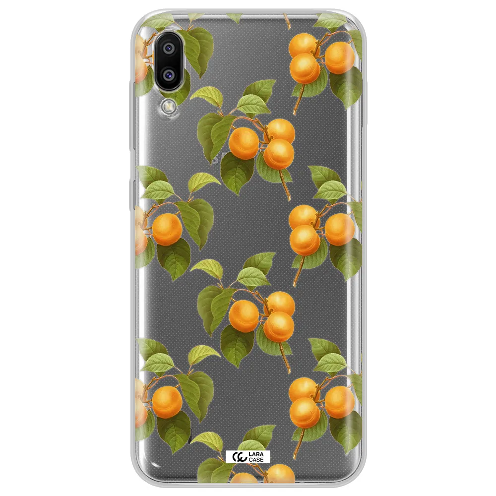 Apricot Samsung M10 Clear TPU Case