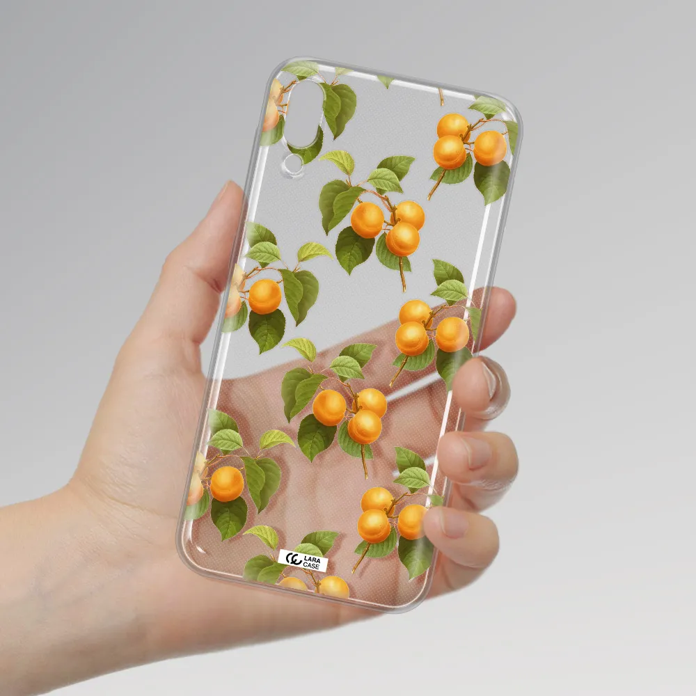 Apricot Samsung M10 Clear TPU Case