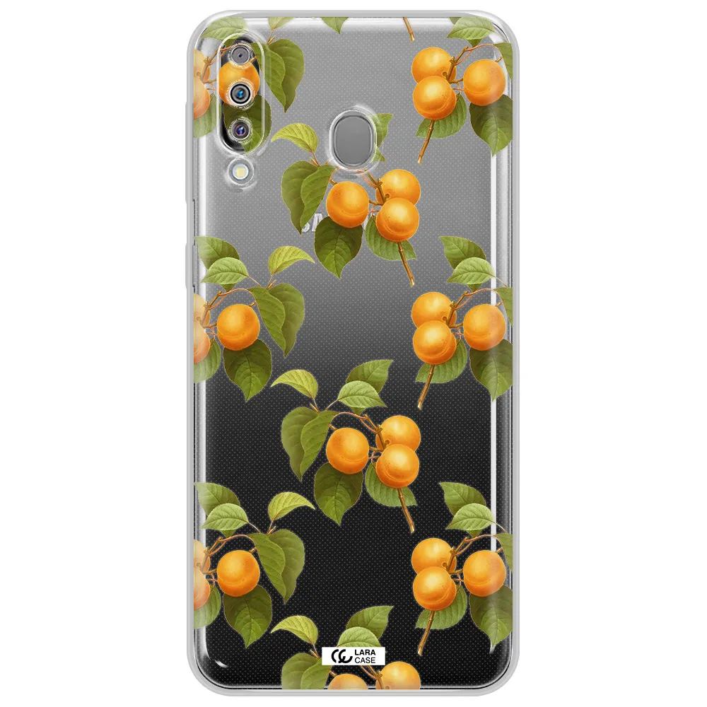 Apricot Samsung M30 Clear TPU Case