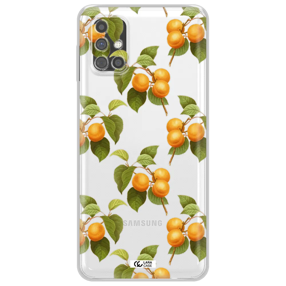 Apricot Samsung M31S Clear TPU Case