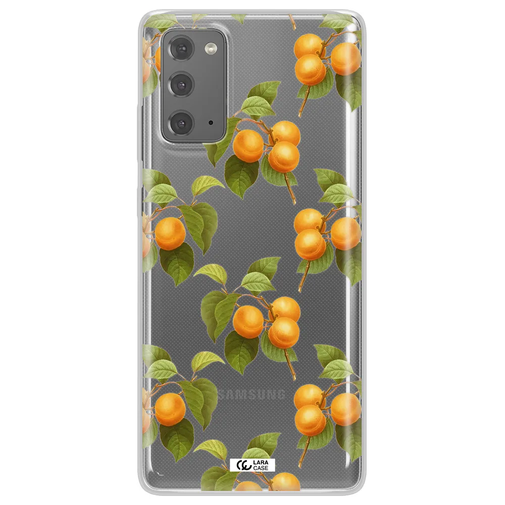 Apricot Samsung Note 20 Clear TPU Case
