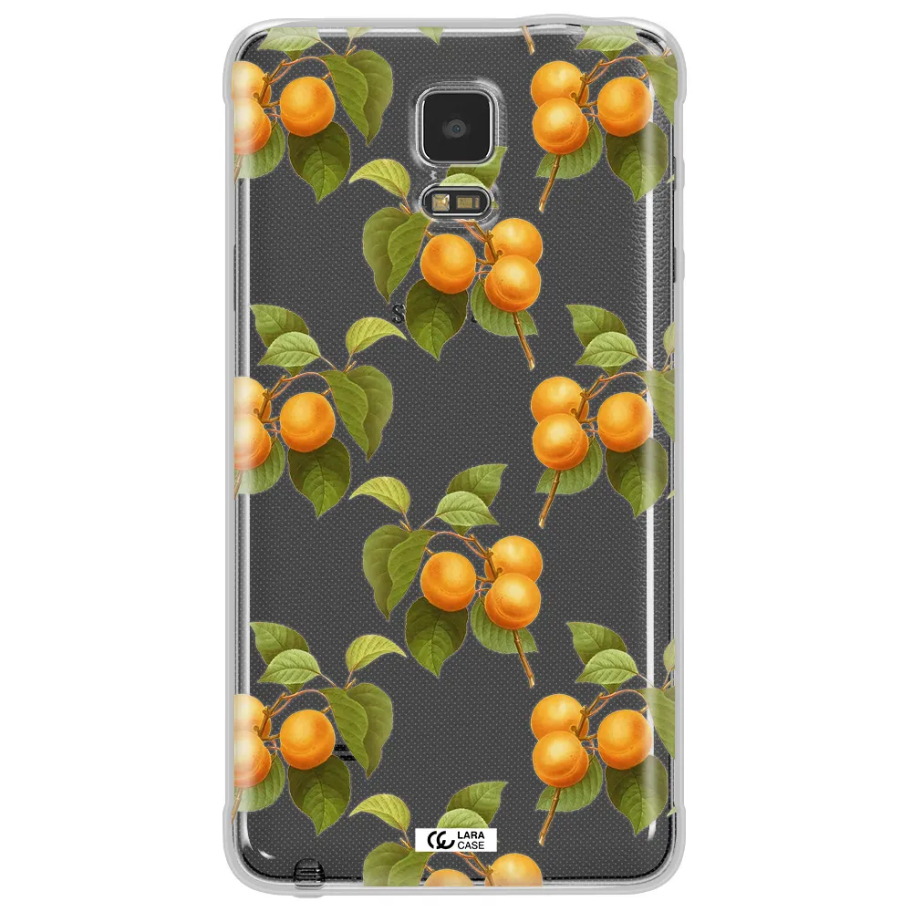 Apricot Samsung Note 4 Clear TPU Case