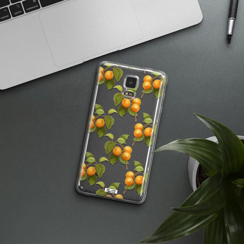 Apricot Samsung Note 4 Clear TPU Case