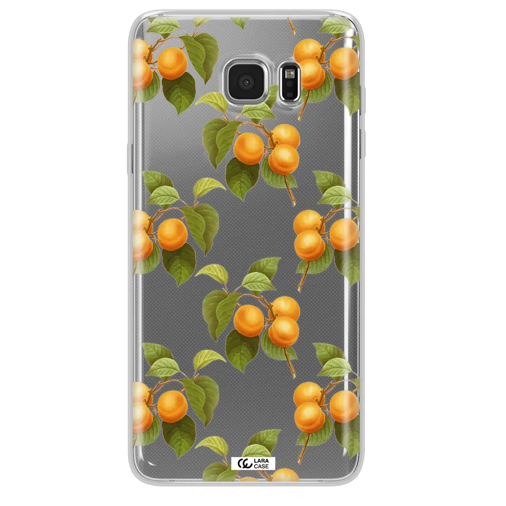 Apricot Samsung Note 5 Clear TPU Case