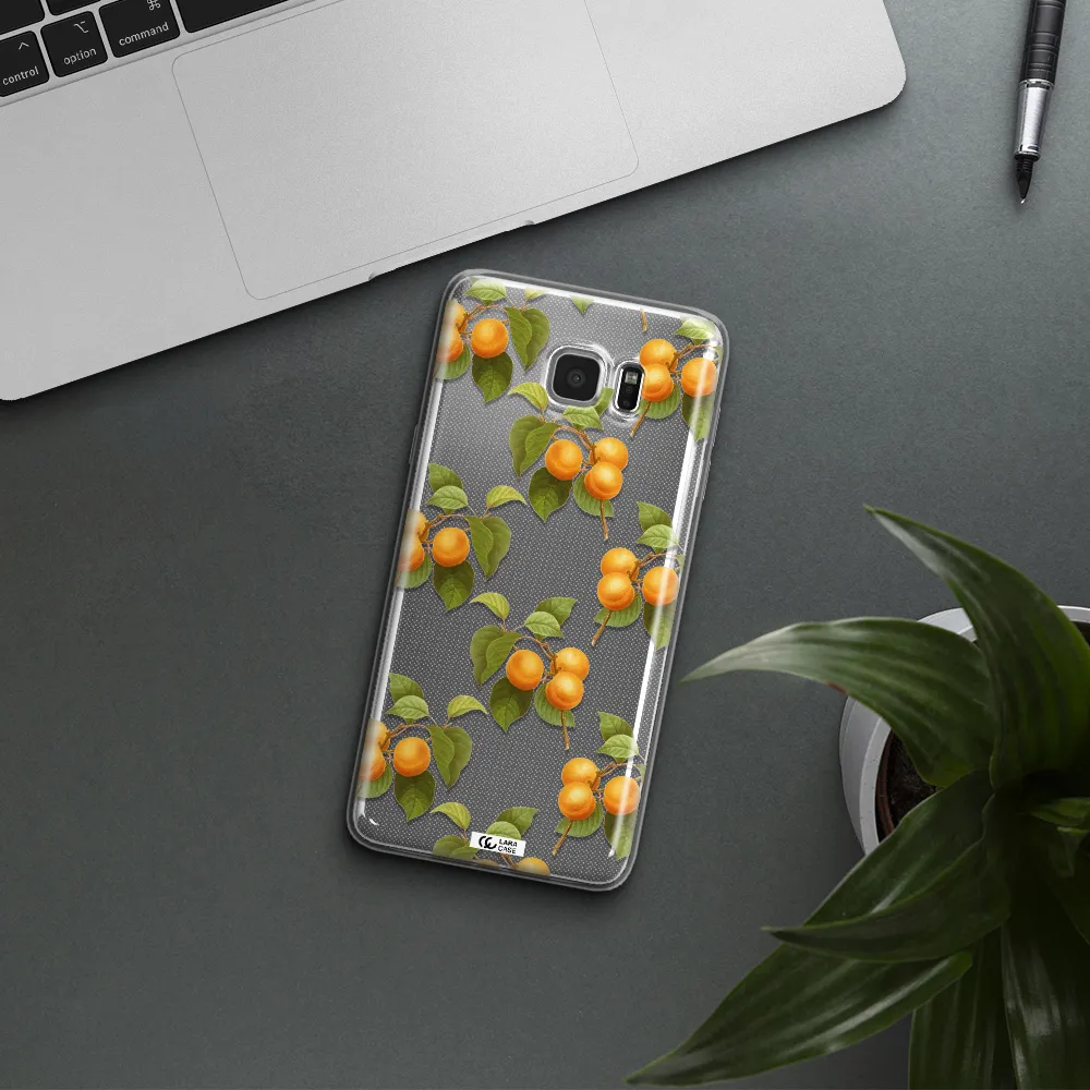 Apricot Samsung Note 5 Clear TPU Case
