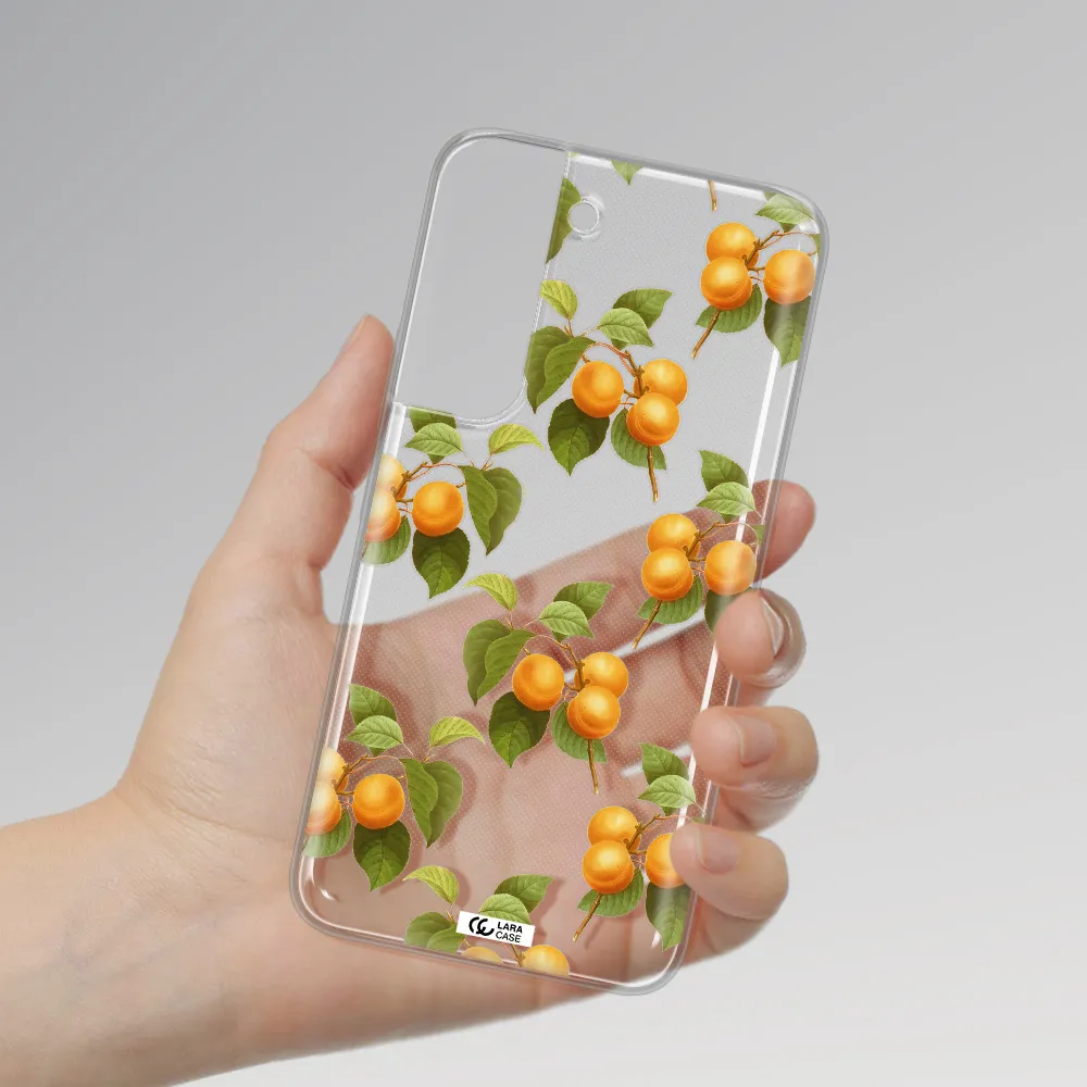 Apricot Samsung S 22 Plus Clear TPU Case
